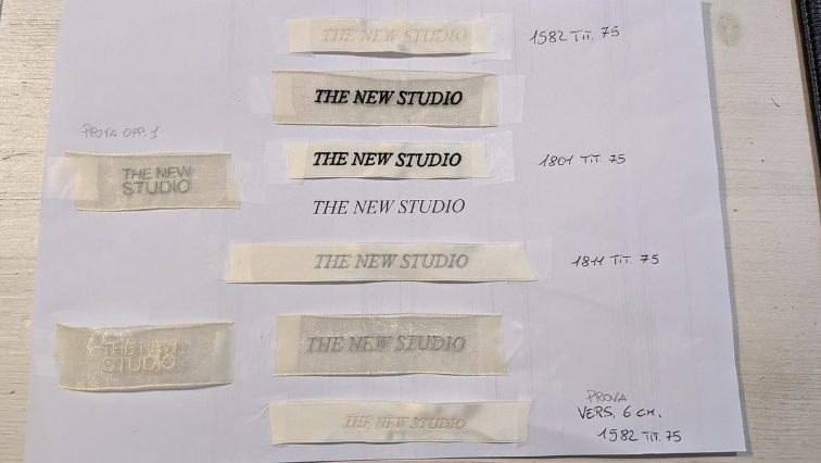 EMBROIDERY BRAND LABEL
