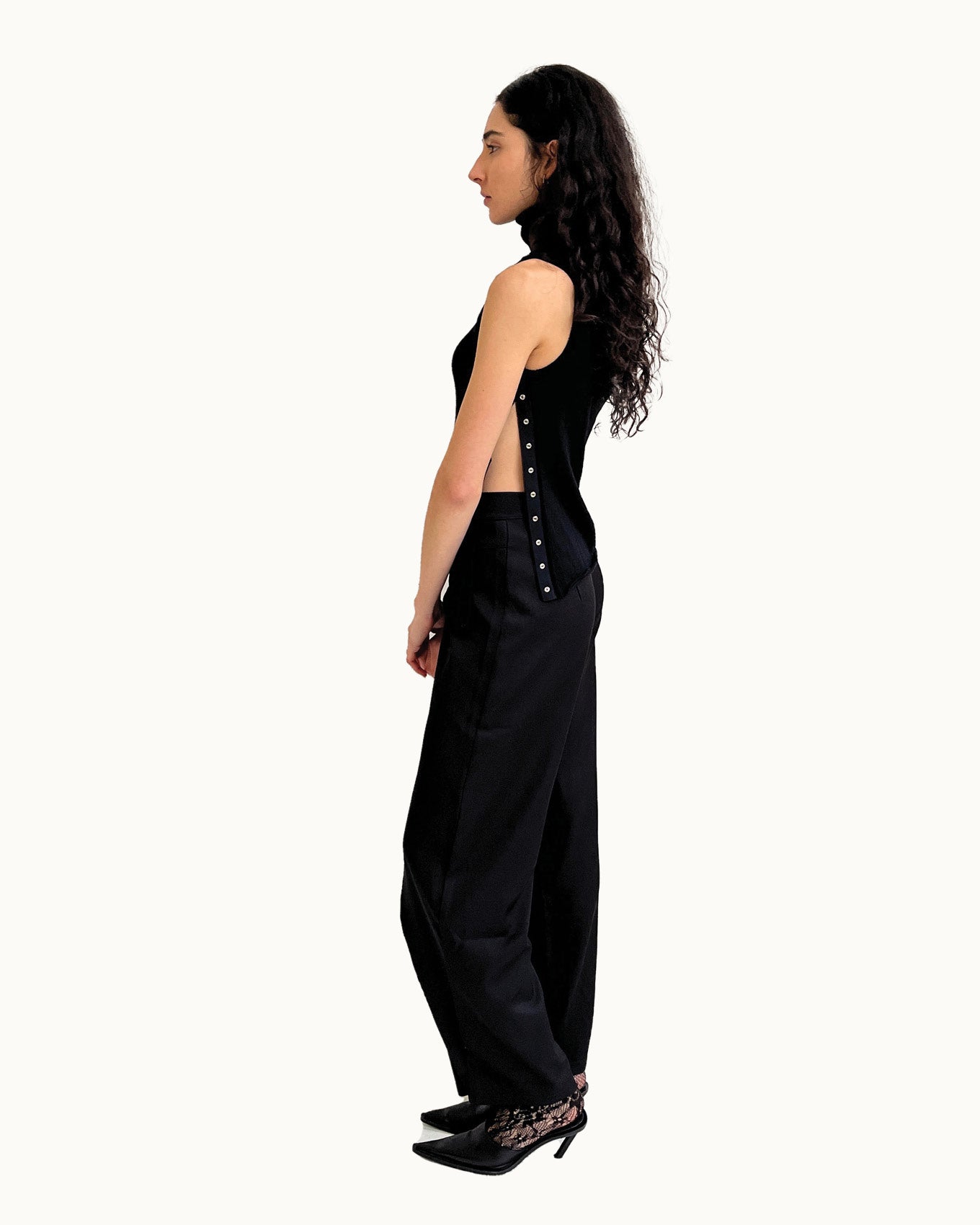 ASYMMETRIC TROUSERS