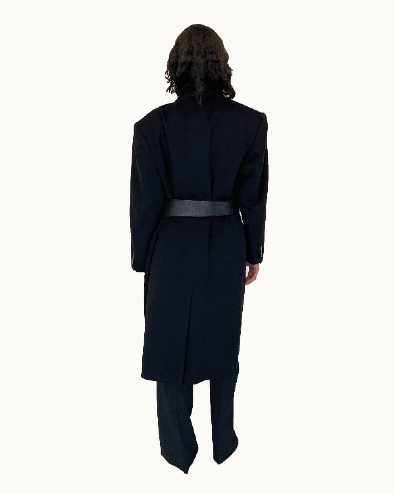 CASHMERE COAT WITH BELT