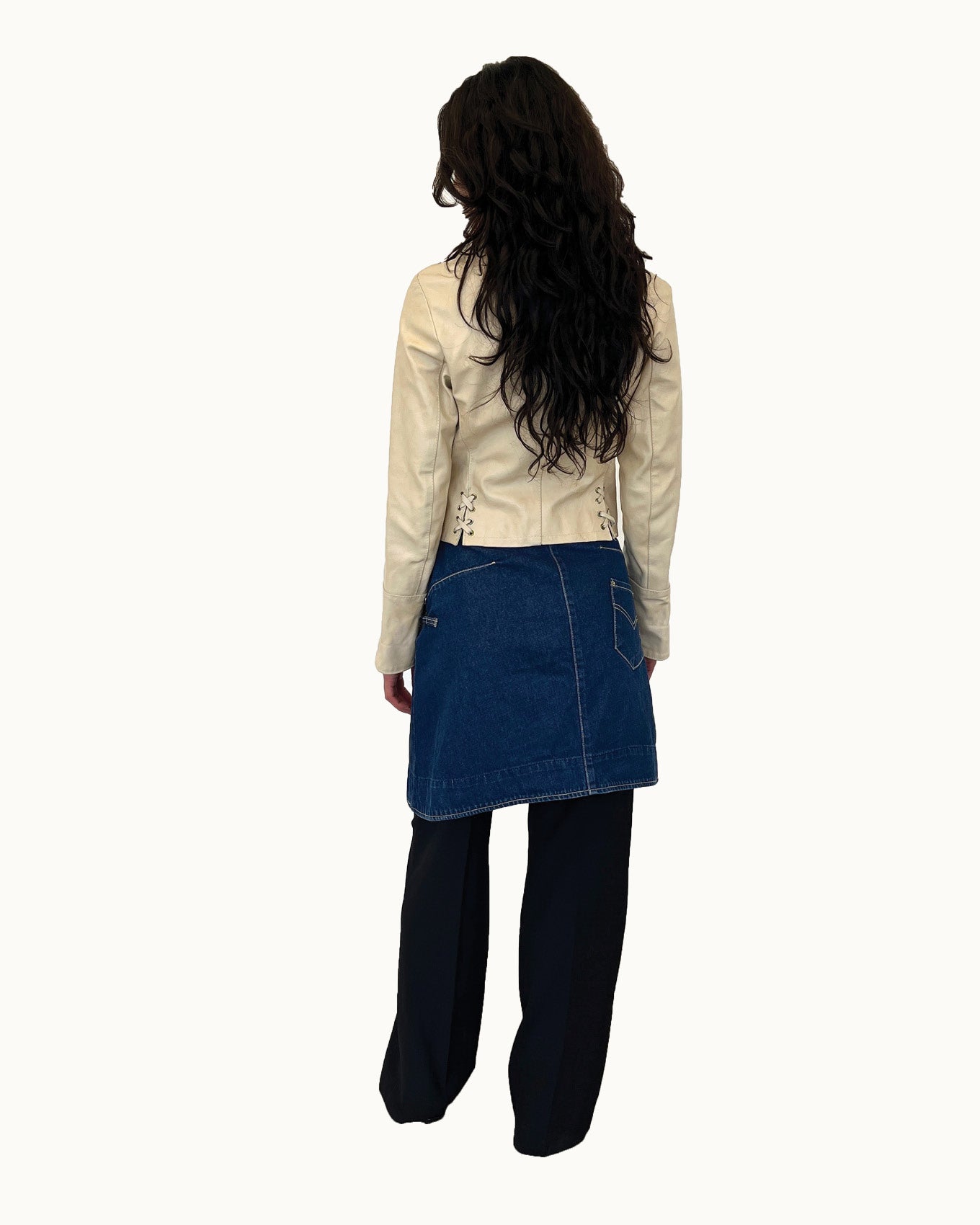 RE-MAKE LEVIS SKIRT