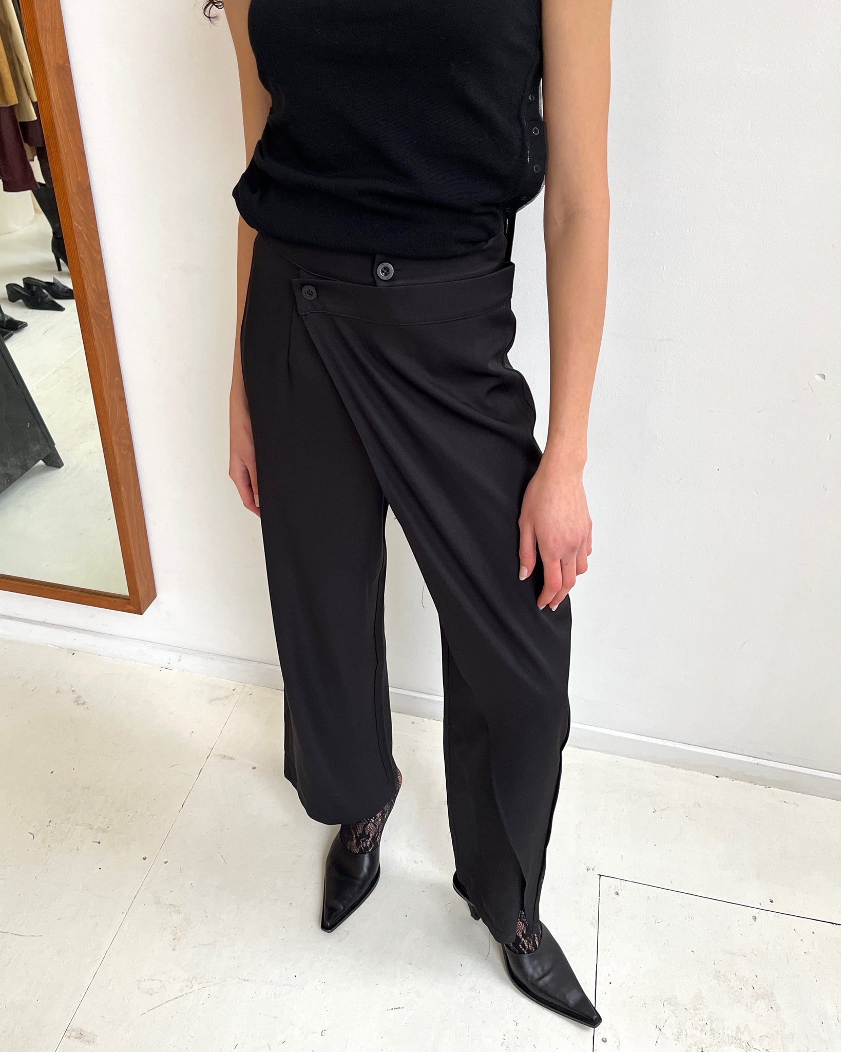 ASYMMETRIC TROUSERS