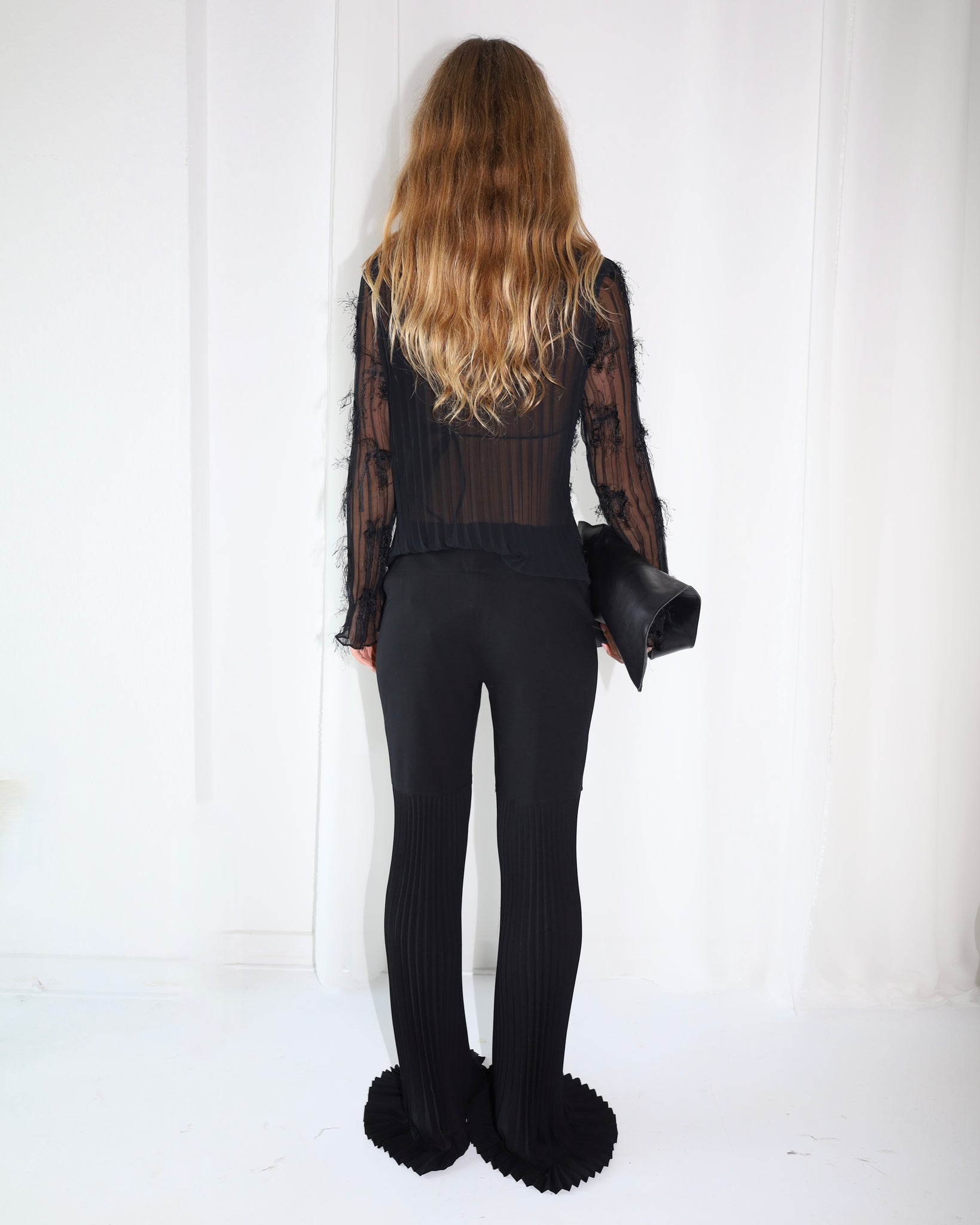 D&G PLEATED TROUSERS