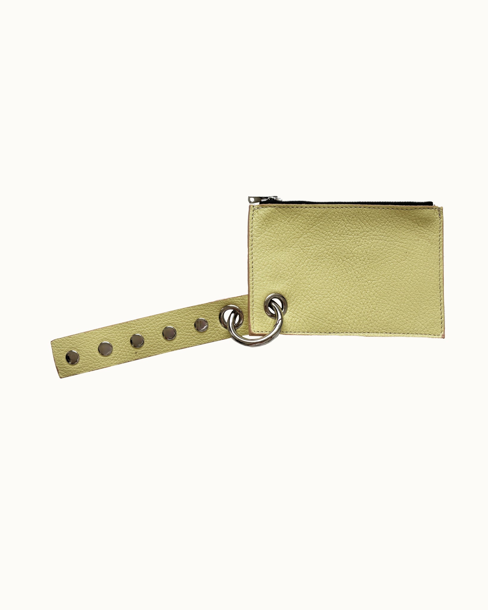 POCKET BAG BUTTER YELLOW STRUCTURED