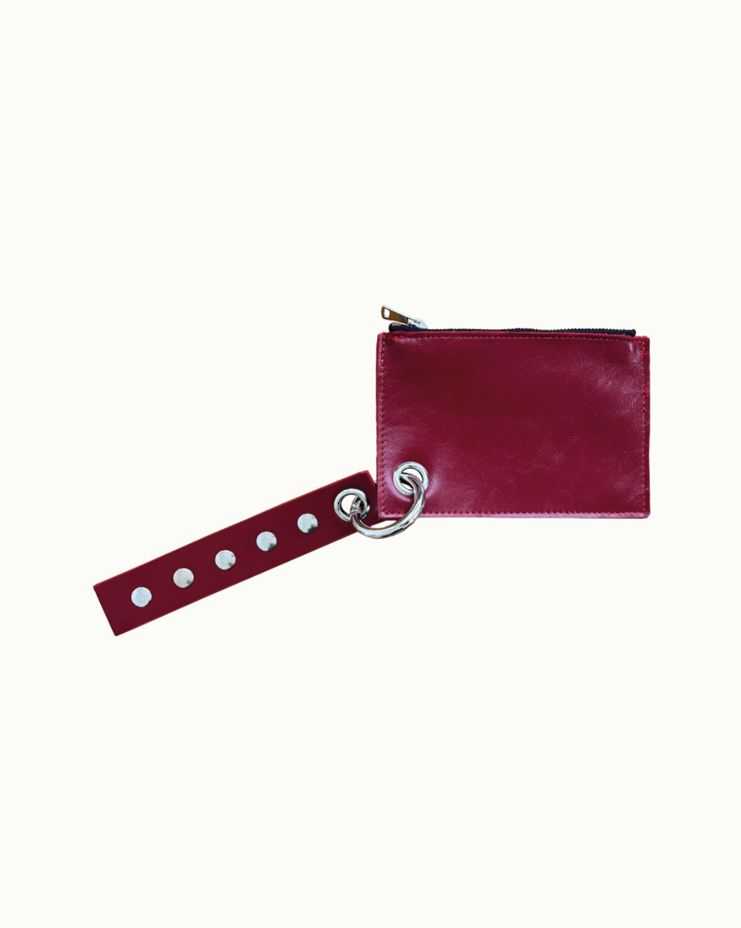 POCKET BAG GLOSSY RED